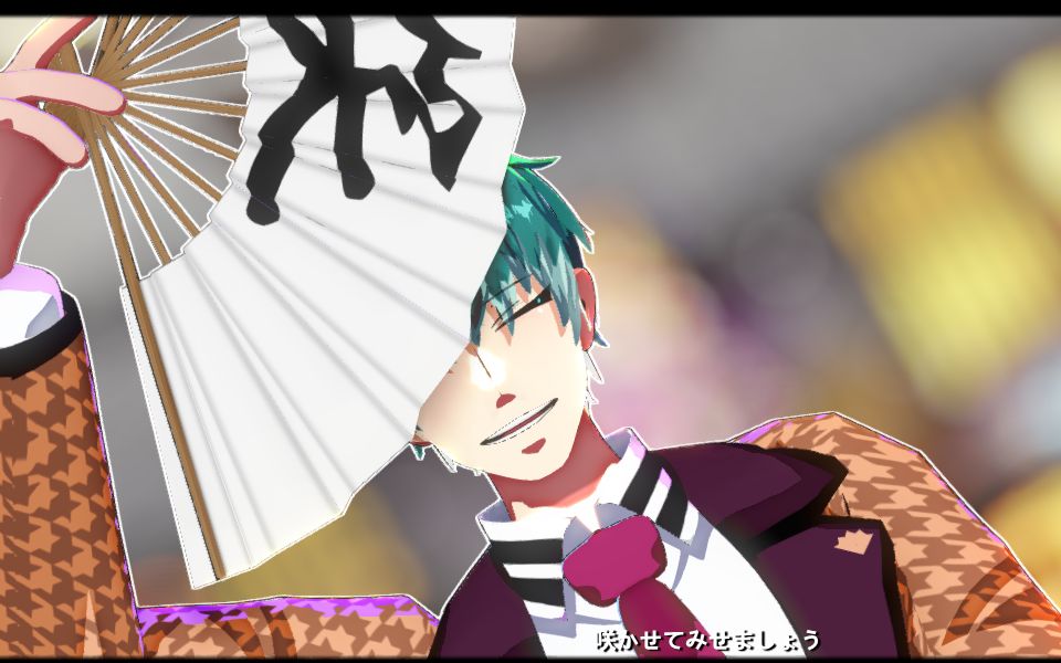 【ヒプマイmmd|模型更新】响喜乱舞【白胶木簓诞生祭2022】_哔哩哔哩