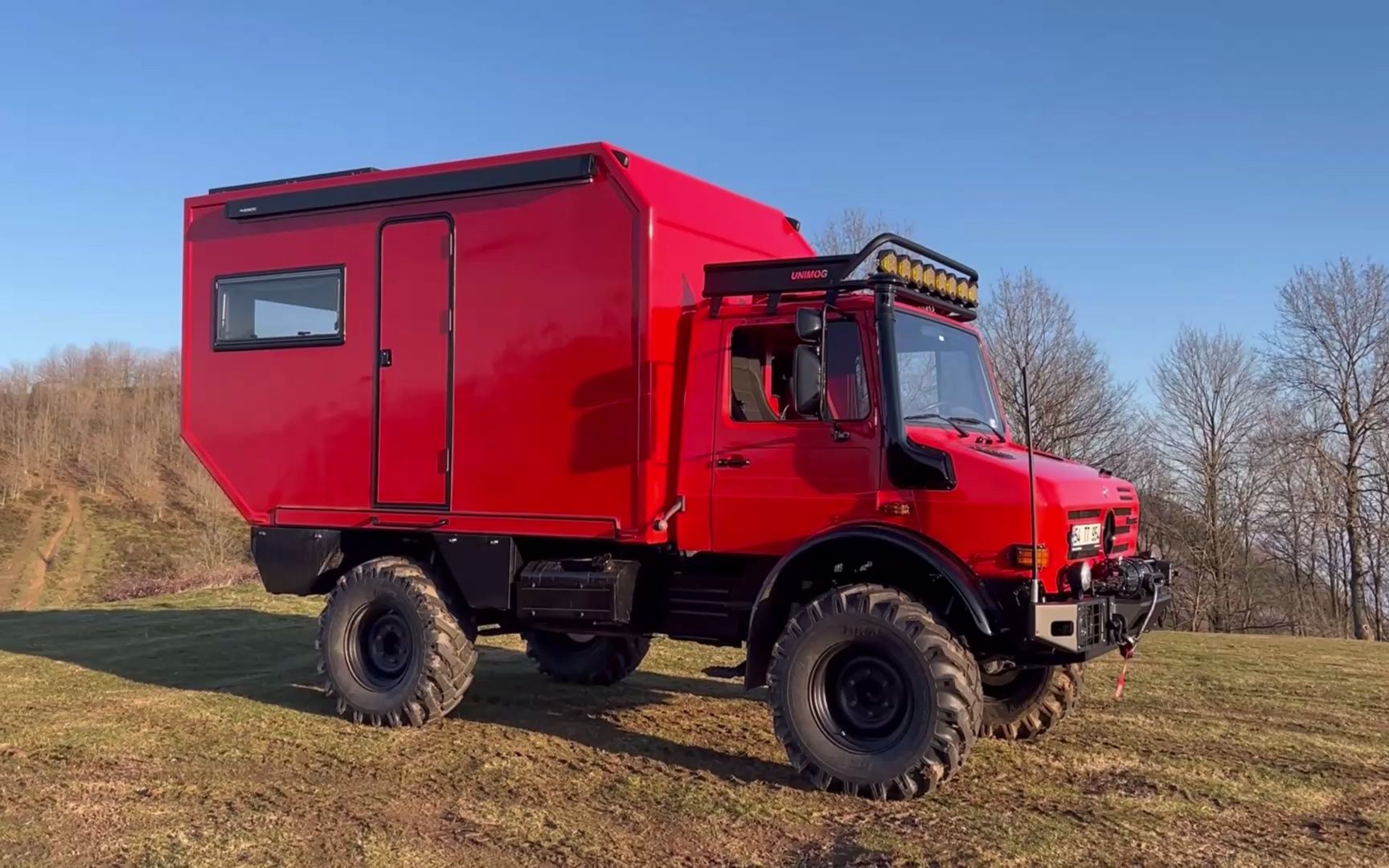 土耳其改装的乌尼莫克4x4越野房车