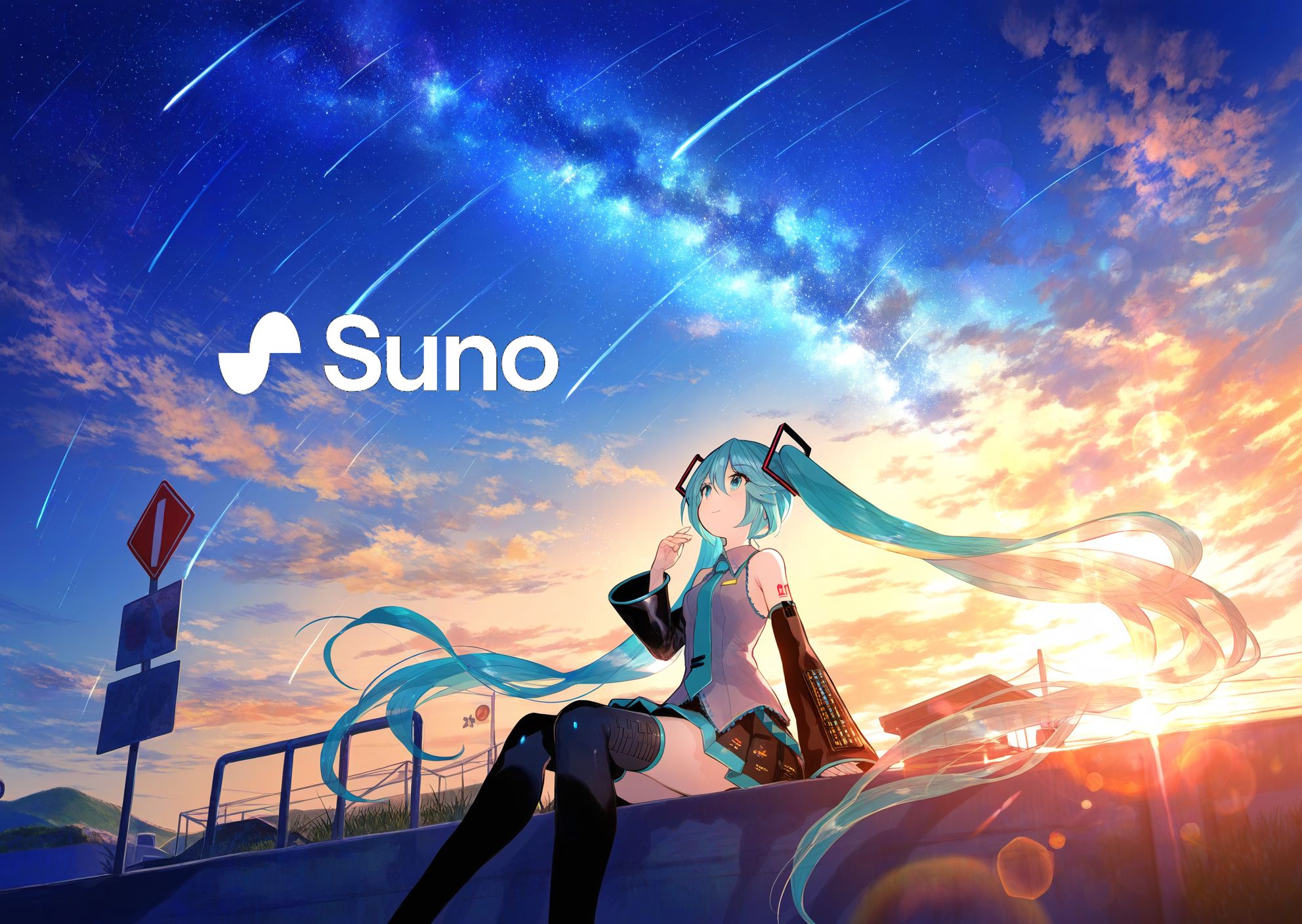 夕映え  Suno初音ミク哔哩哔哩bilibili