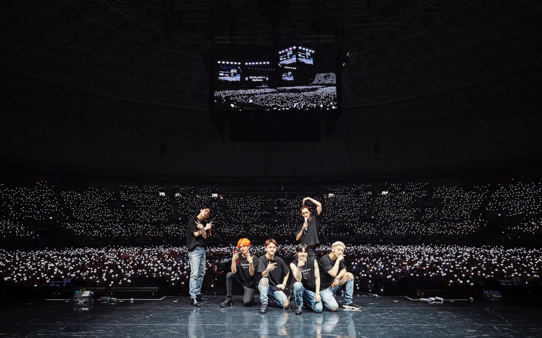 exo首尔五巡演唱会现场7.26饭拍【多p