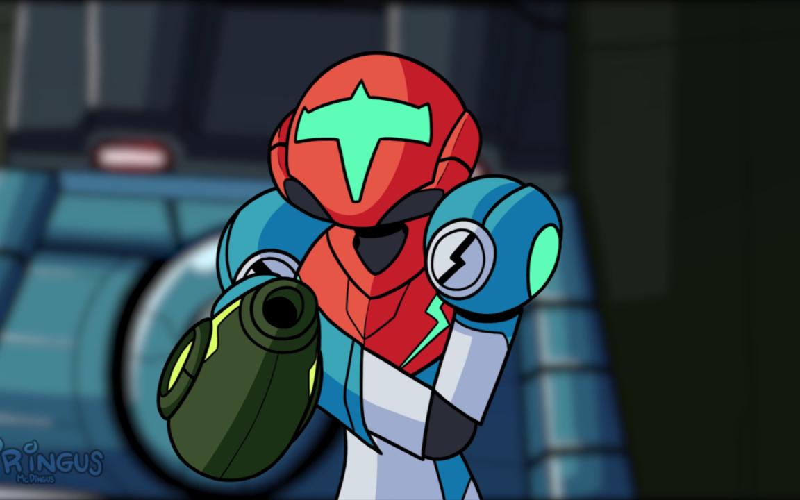 动画短片当银河战士遇上恐怖机器人pringusmcdingus