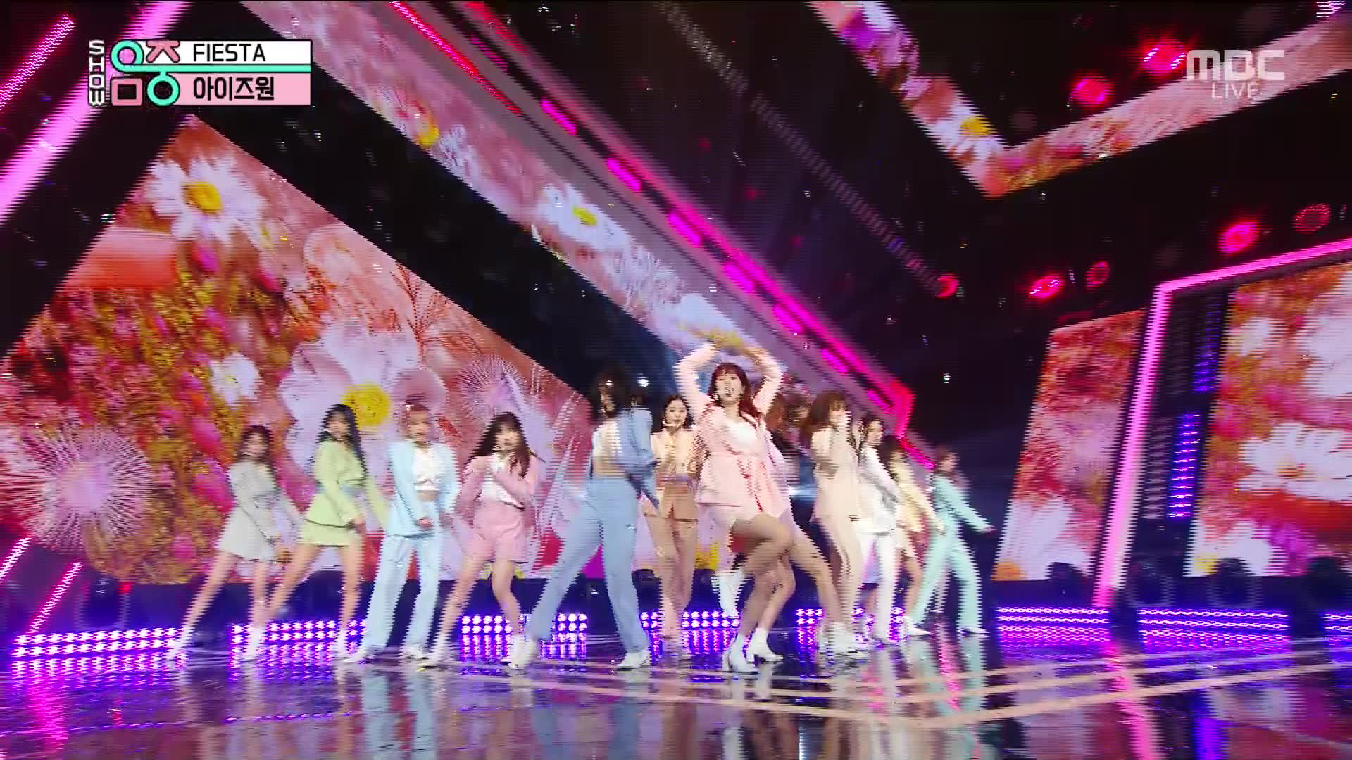 【超清舞台】200222 音乐中心 izone fiesta spaceship 本田仁美相关