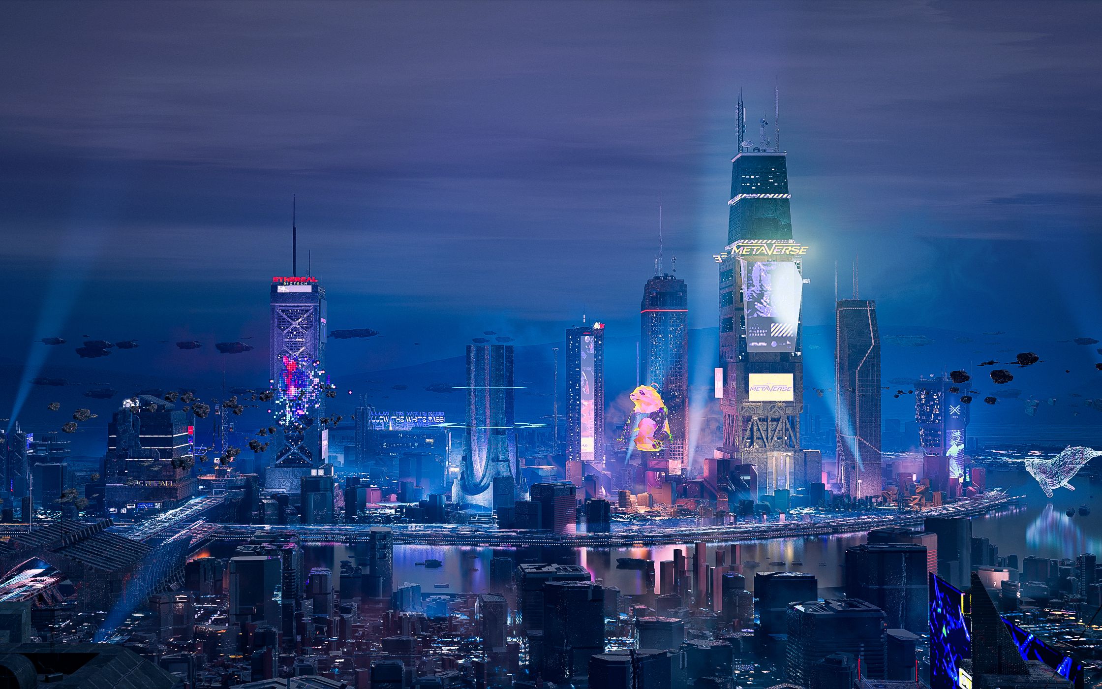 【ue5】【自制】 cyberpunk city 赛博城市