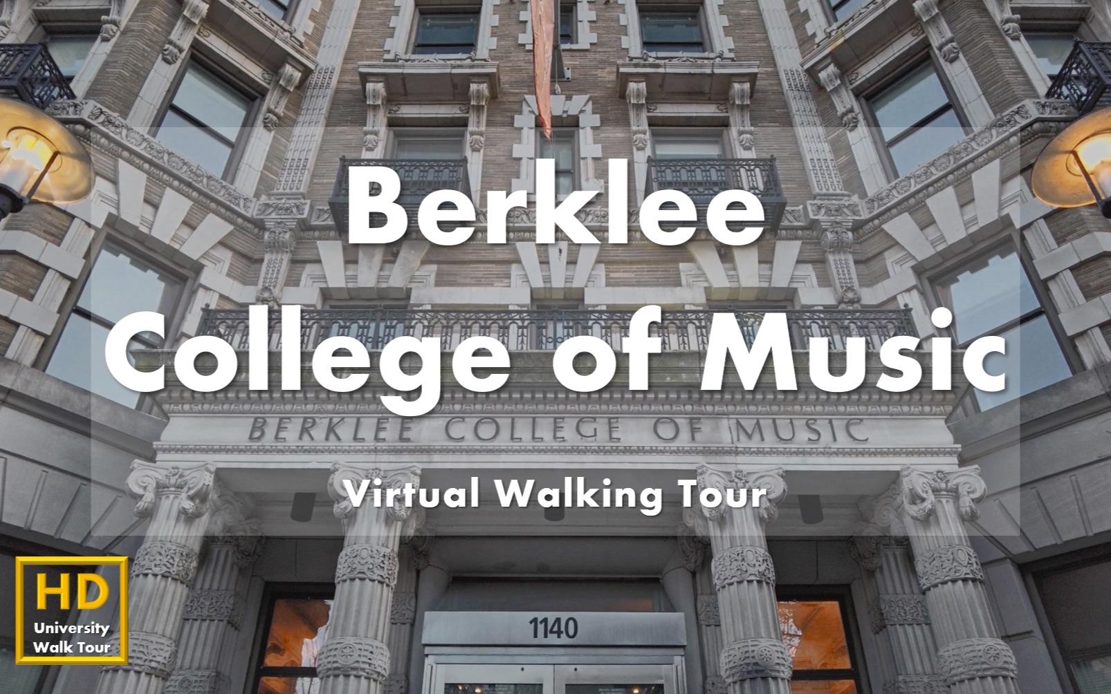 伯克利音乐学院  校园漫步  Berklee College of Music Virtual Walking Tour|USA哔哩哔哩bilibili