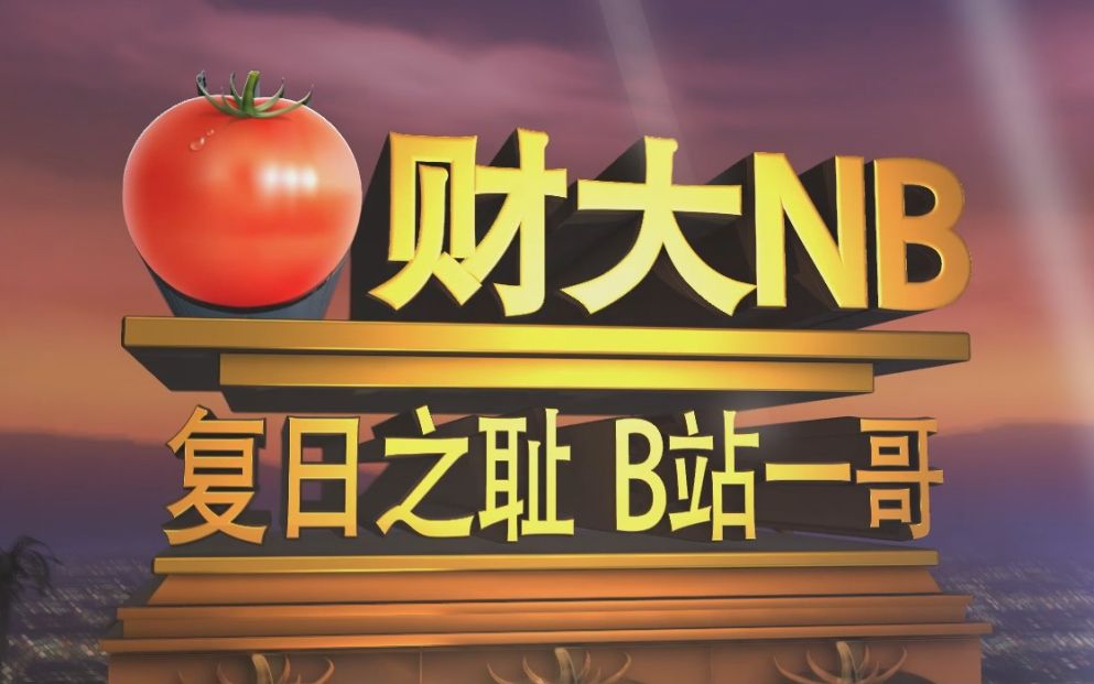 【老番茄】财大NB!!!哔哩哔哩bilibili