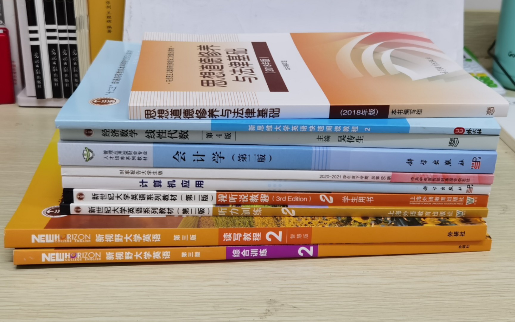 活动作品大一第二学期新发教材展示