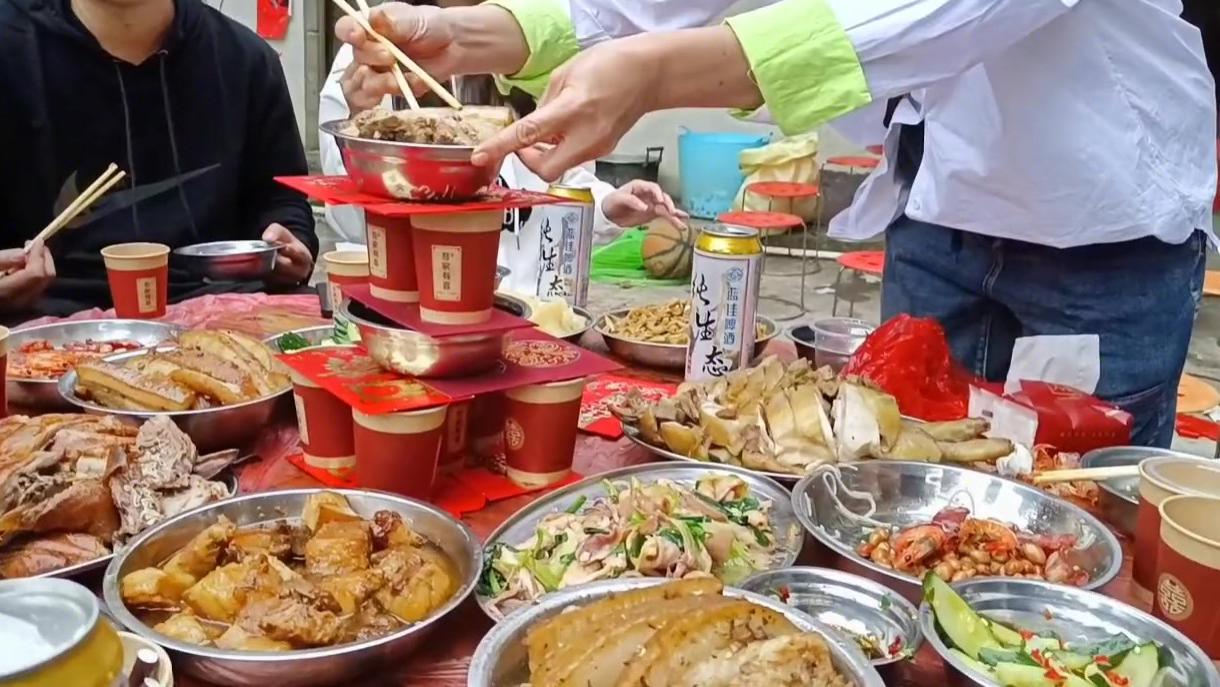 烦死,总是结婚!#农村酒席