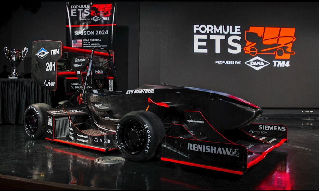 [FSAE] formuleets 魁北克大学2024赛季新车展示哔哩哔哩bilibili