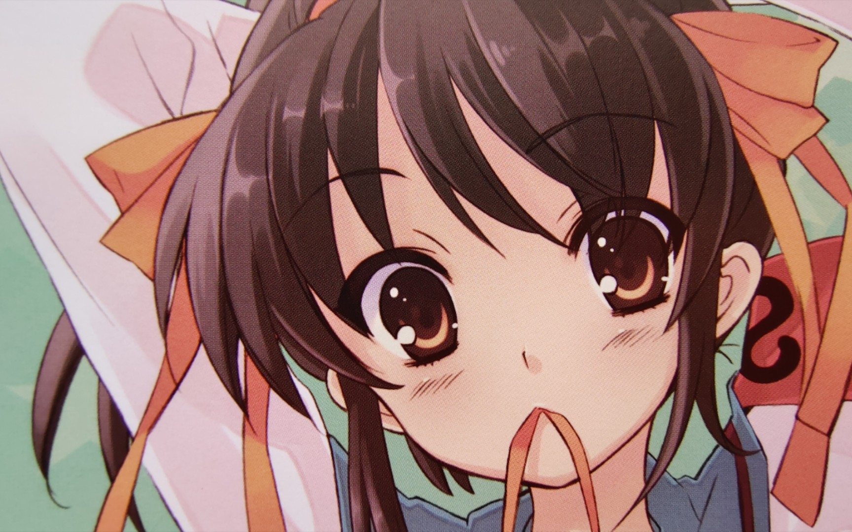 画师"伊东杂音":《凉宫春日的忧郁》插画(第8期)