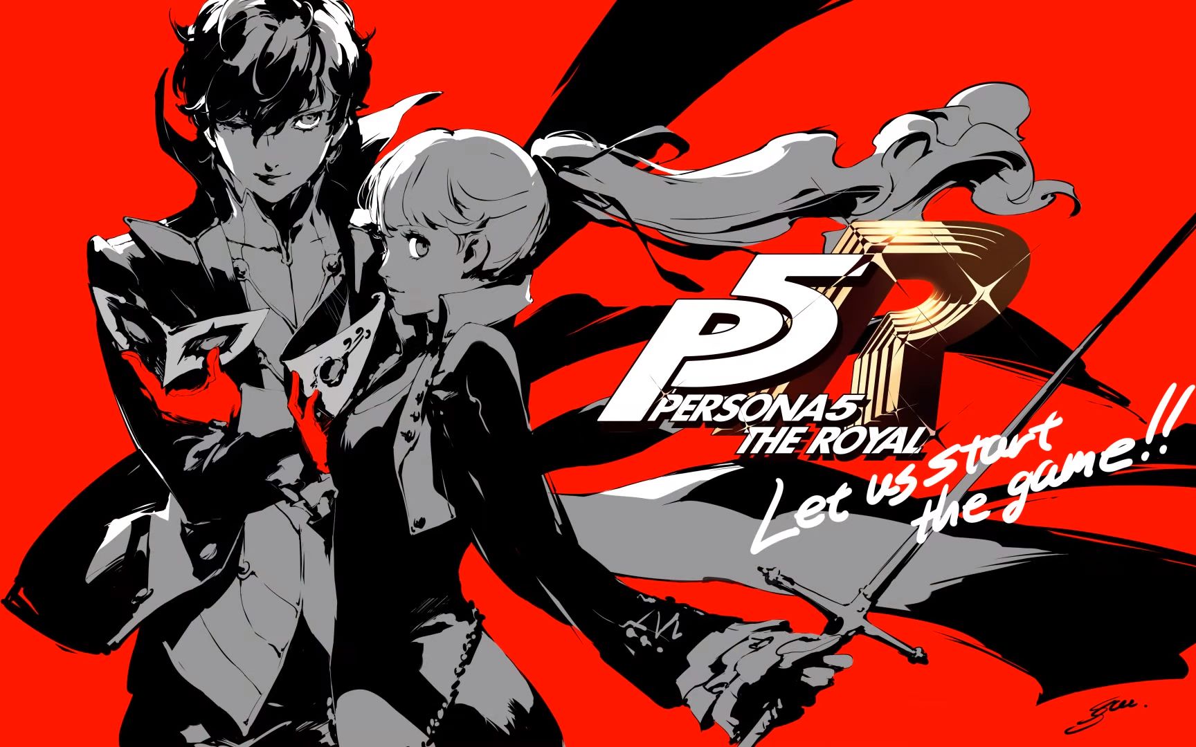 活动  【p5r】女神异闻录5皇家版开场动画