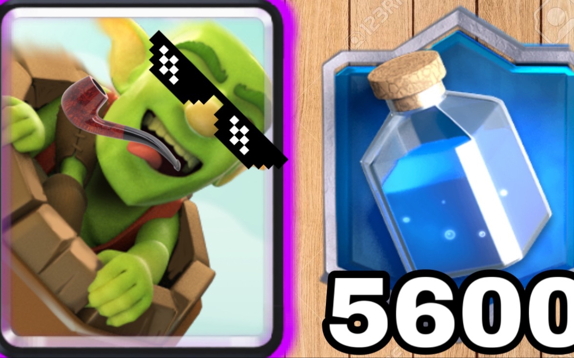 【皇室战争】自闭桶上5600啦!天梯自闭桶技巧&回放