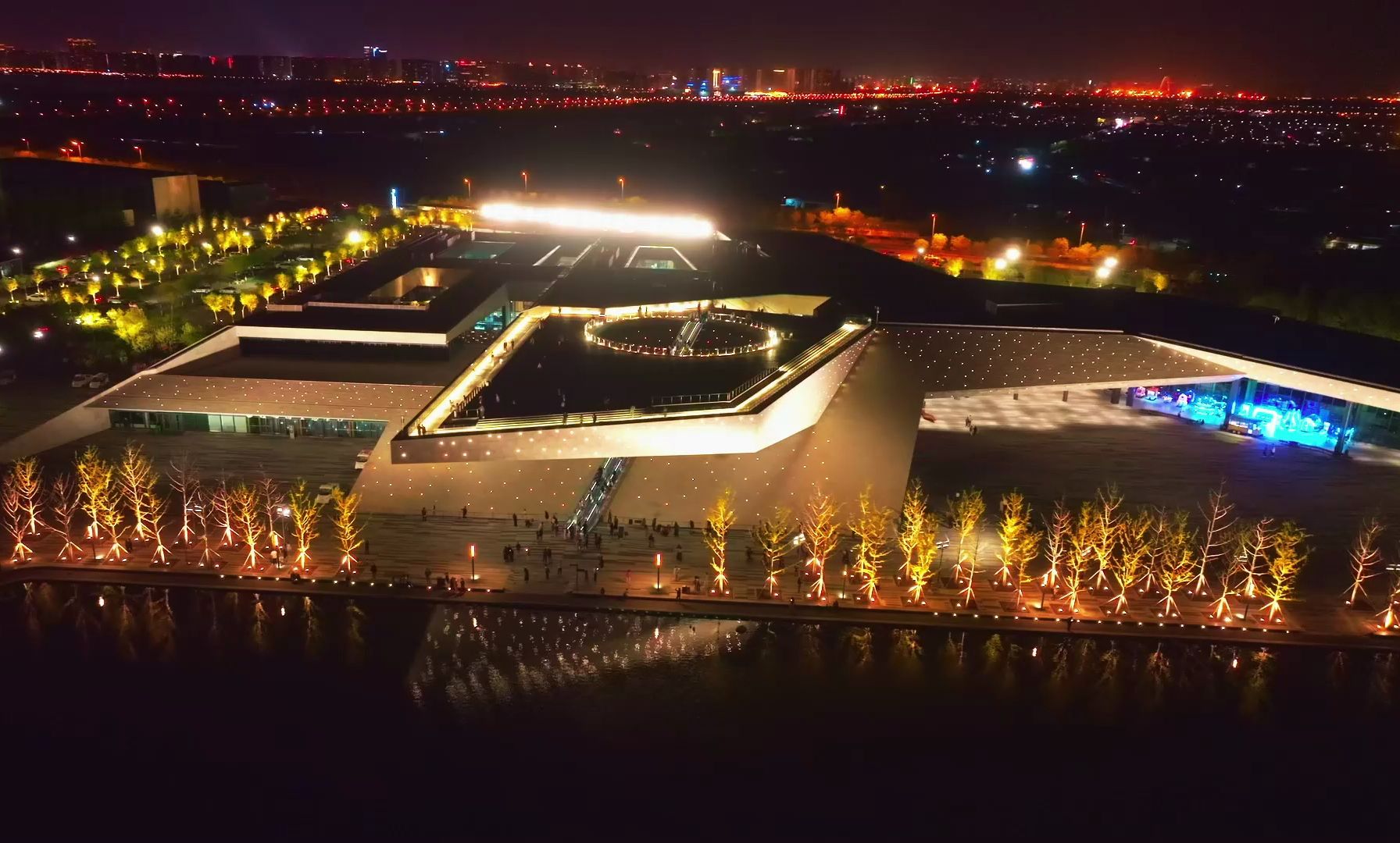 太原植物园夜晚能有多好看?