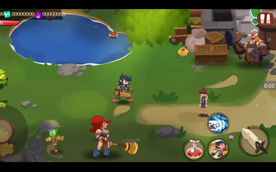 手机游戏,单机,国产迪士尼画风arpg战斗游戏,超级好玩!