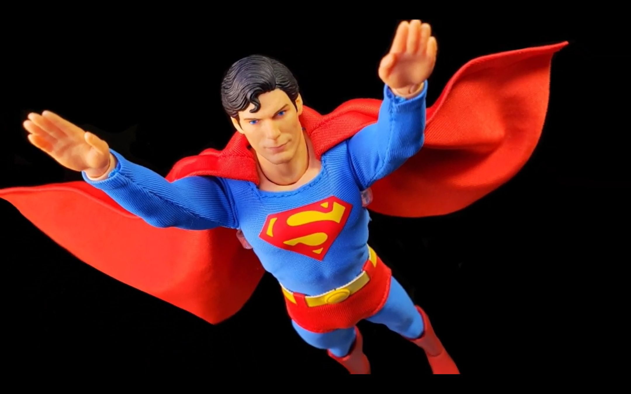 mezco one:12 dc 金标 克里斯托弗·里夫 1978 超人>