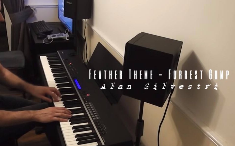 [图]【钢琴】Feather Theme (Forrest Gump) - Alan Silvestri (阿甘正传主题曲钢琴版)