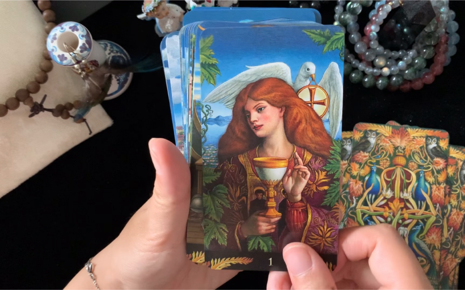 [图]Pre Raphaelite Tarot 拉斐尔前派塔罗牌～开箱欣赏