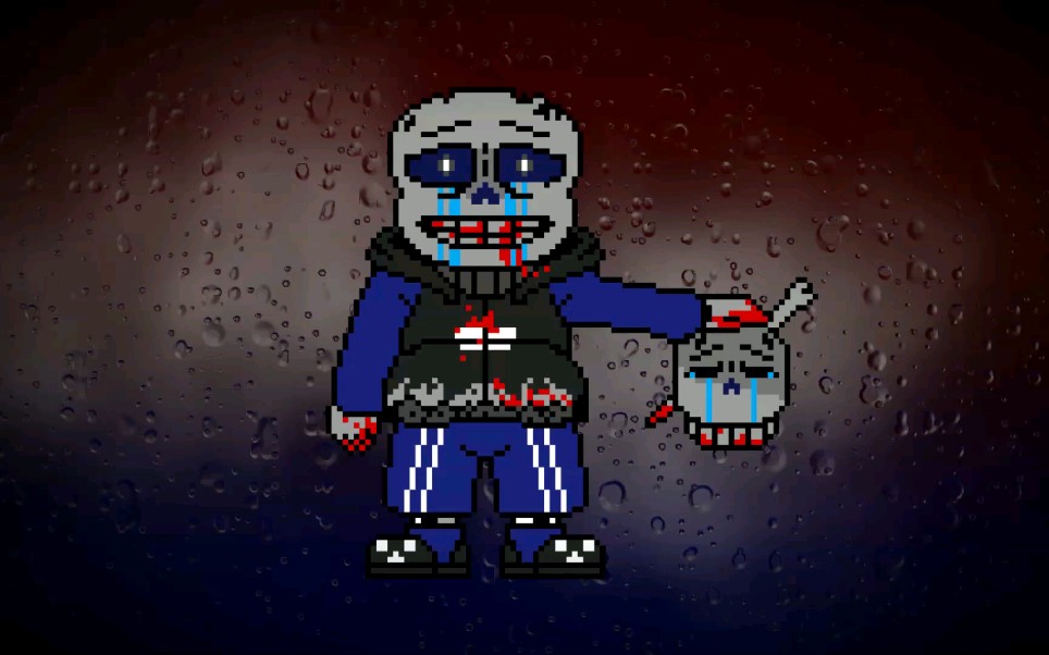 [传说之下同人:负面精神错乱第一阶段音乐][insanity megalovania in