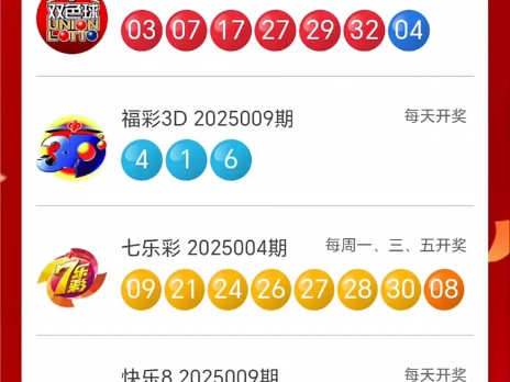 福彩开奖公告,祝您好运!哔哩哔哩bilibili