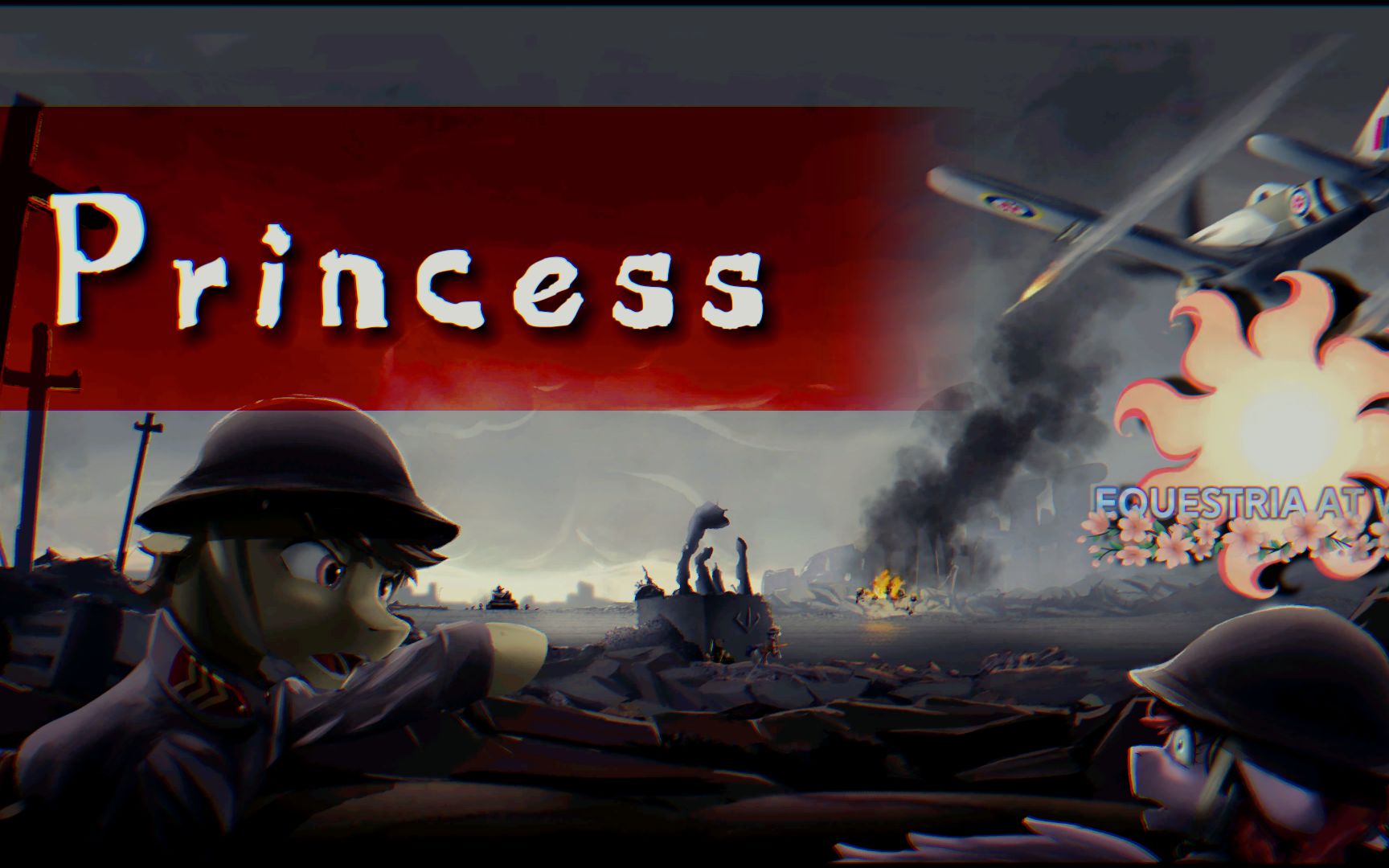 【HOI4】马国戡乱史EaW电台音乐——公主 Princess(音频可视化)哔哩哔哩bilibili