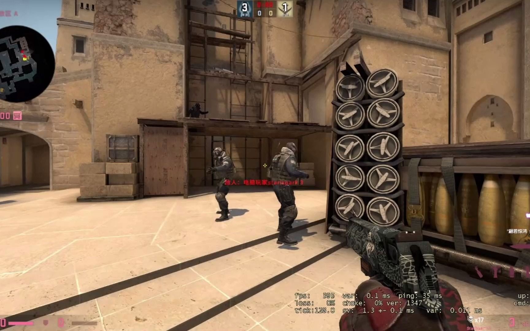 更新之后沙鹰还是可以两枪死的_哔哩哔哩bilibili_csgo