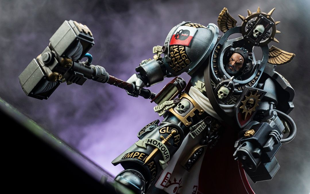 『近摄赏胶』灰骑士 大导师沃尔杜斯 战锤40k 暗源 joytoy warhamer