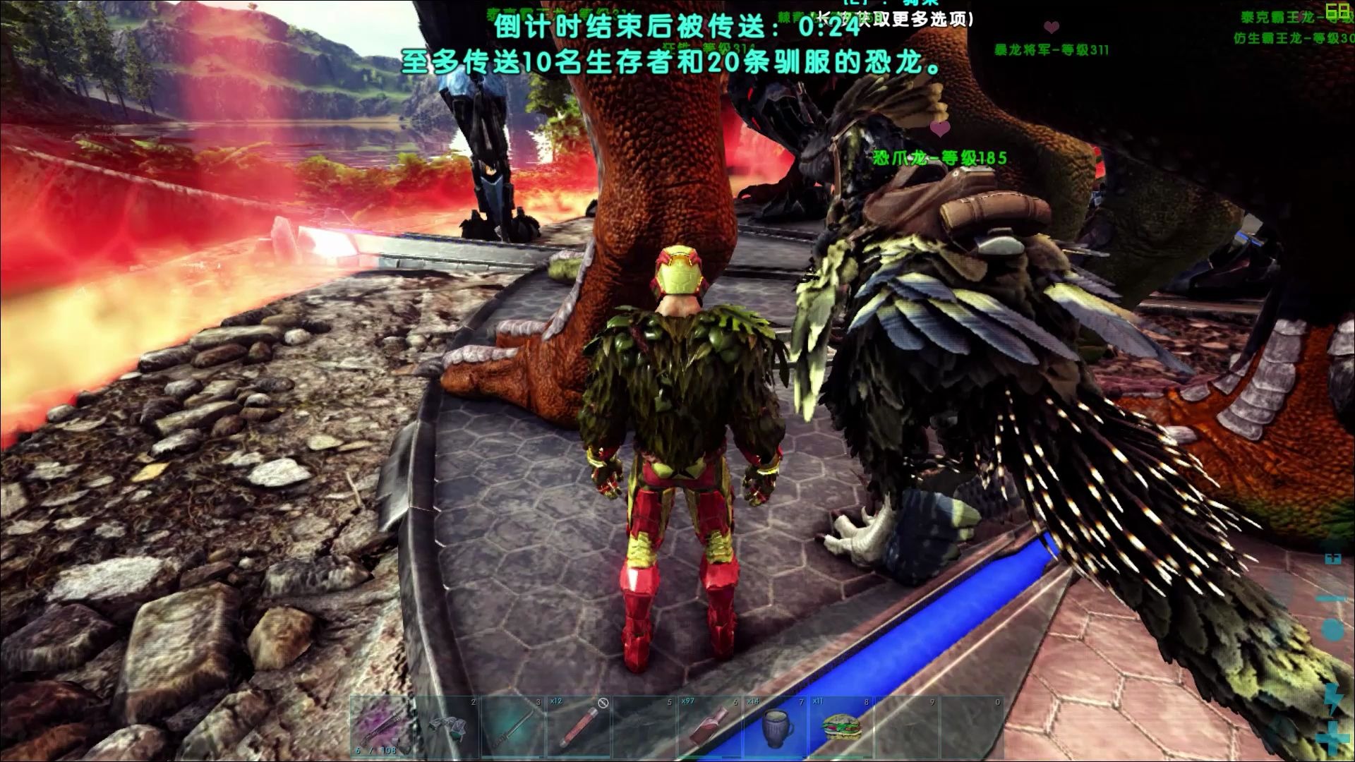 活动作品ark方舟仙境困难boss挑战