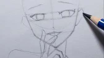 一分钟教会你动漫人物起稿，隔壁小孩都学会了