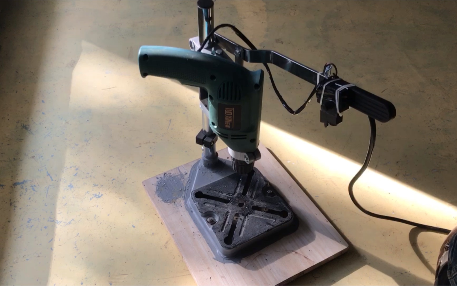 台钻支架改进完成