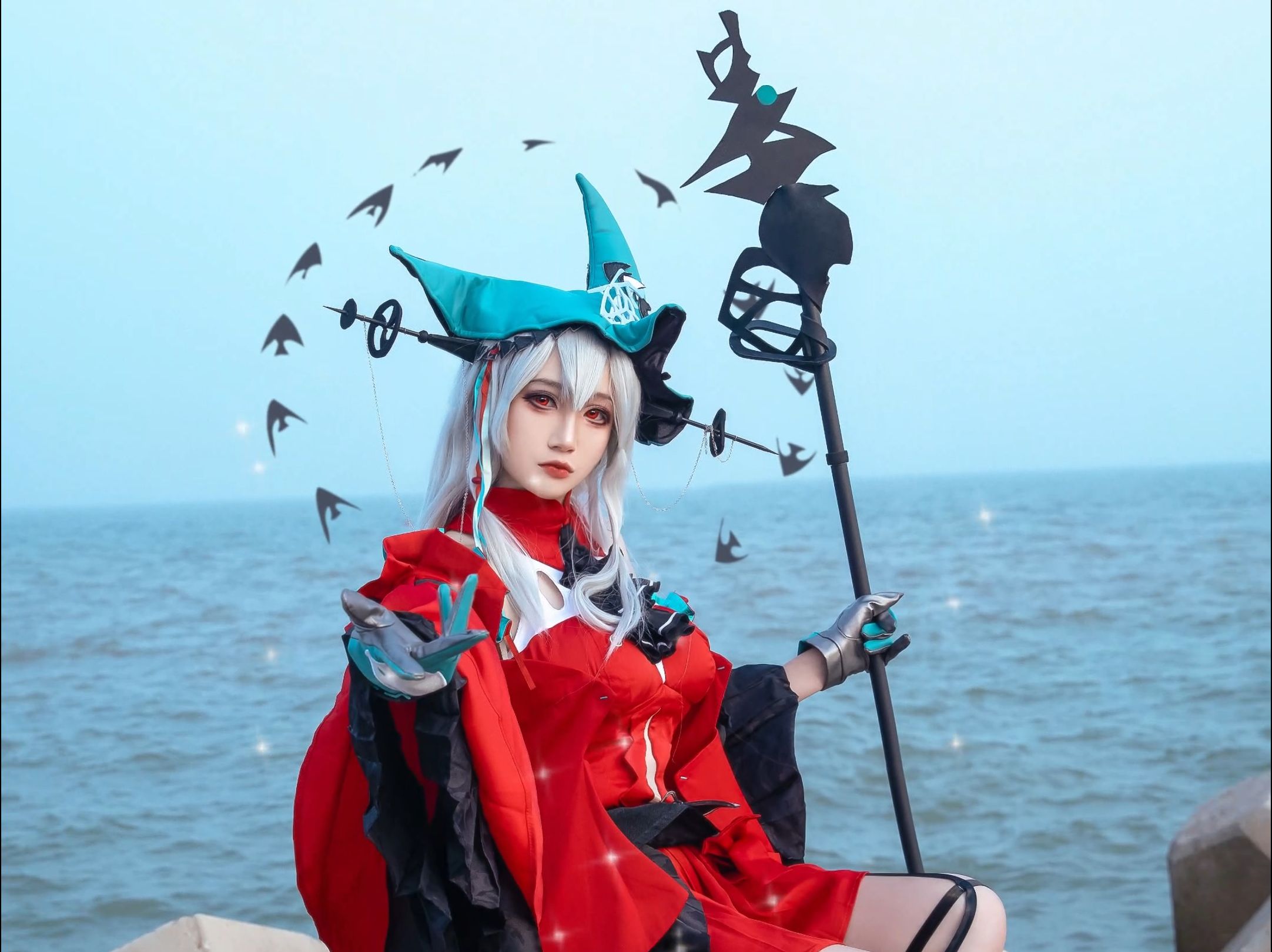 【覆潮之下】浊心斯卡蒂cos正片