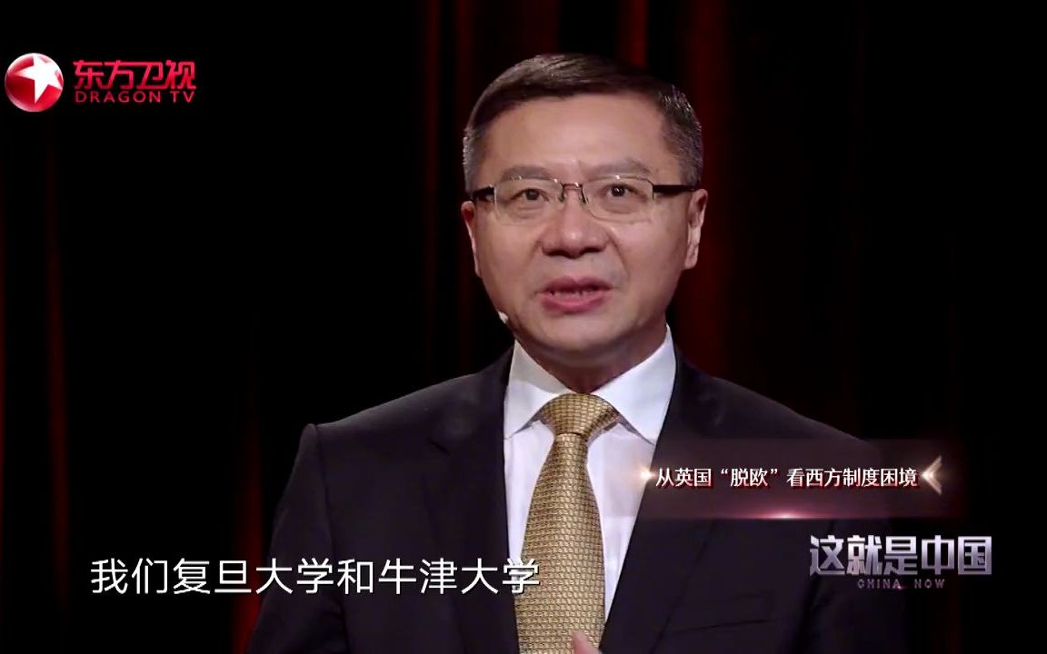 【张维为演讲】中国:英国为何经济崩溃也要脱欧,张教授一番犀利解析,长见识了哔哩哔哩bilibili