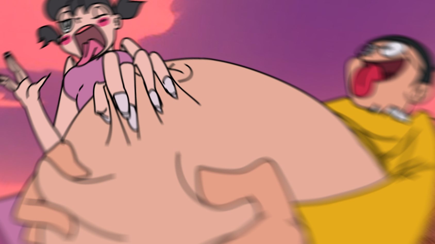 大雄：男人一定要大！(胃袋