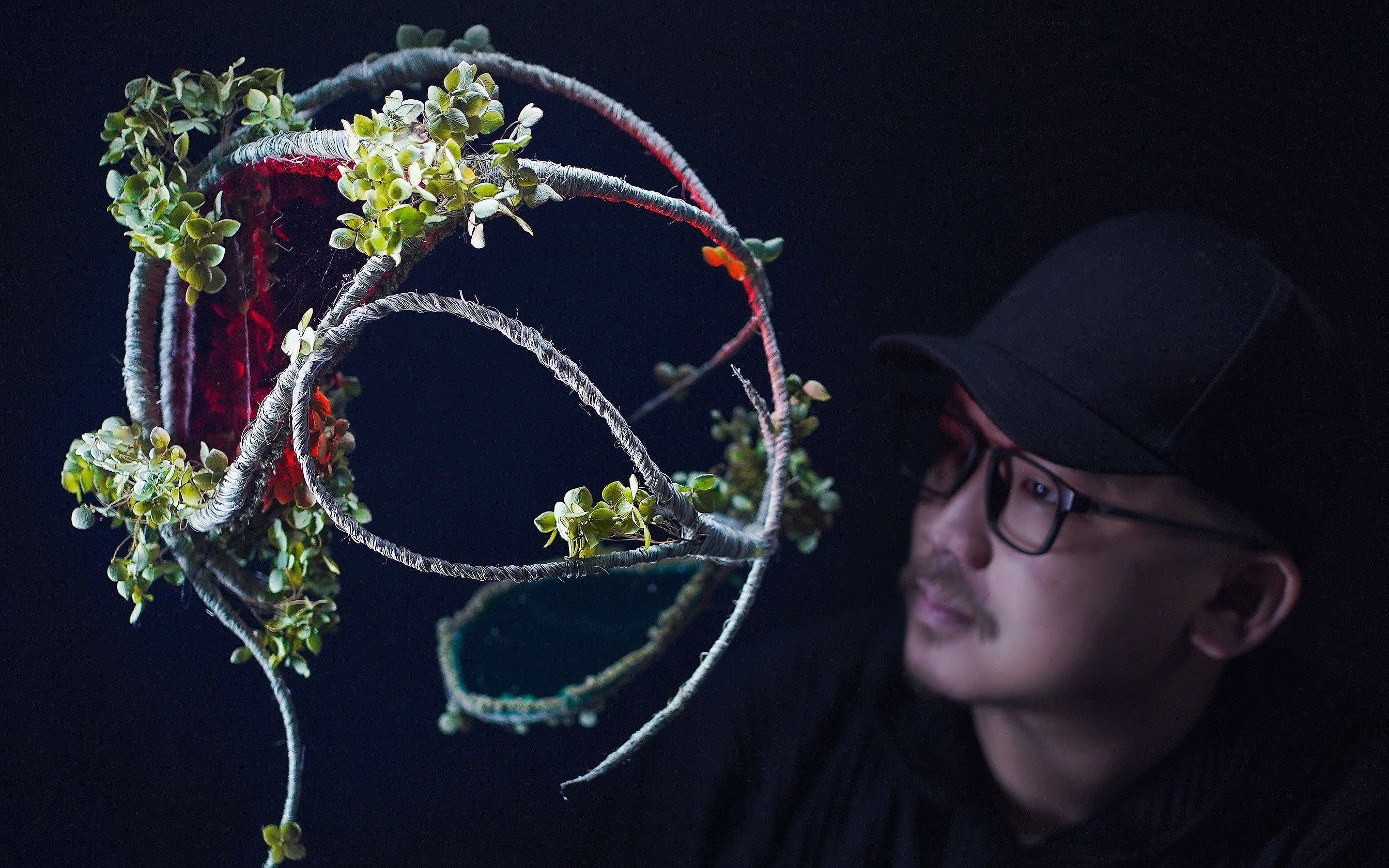 萌苏花艺原创ins风装置艺术