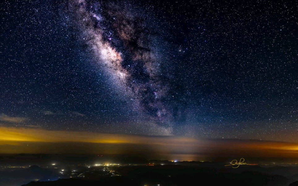 【星空延时】六月银河季到来,带你去感受星辰大海的魅力