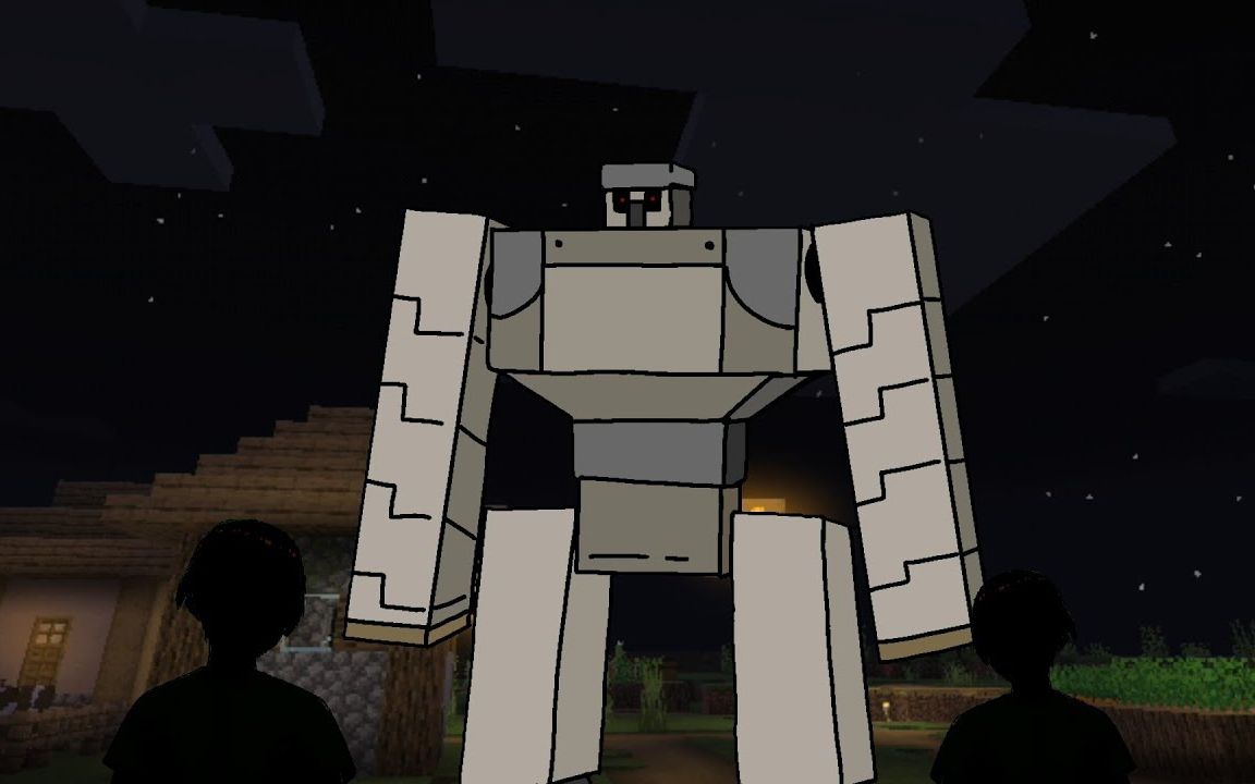 【poundza z minecraft动画】我将以铁傀儡形态出击!