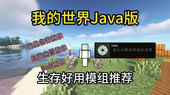 Tải video: 我的世界模组推荐 |【玉Jade】名称显示、血量显示、Buff显示