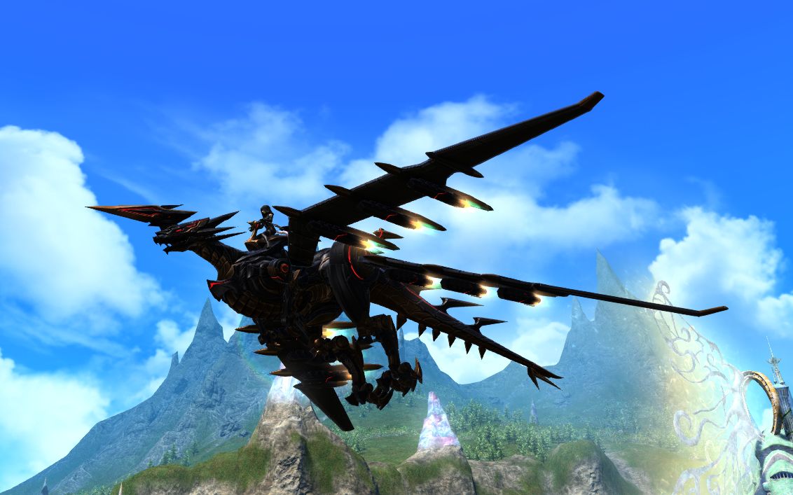 【ff14】黑钢机龙连达巴非get!