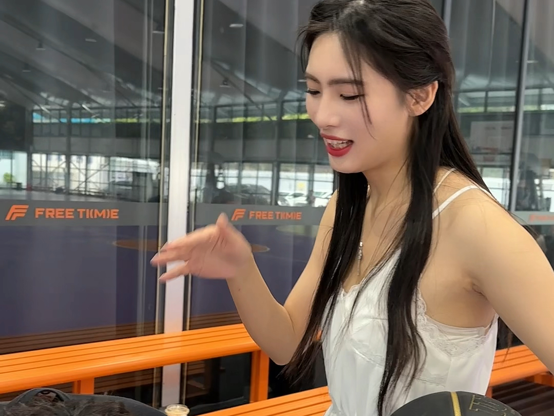 教盼盼转髋,平常心突然来了!哈哈哈哈.