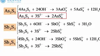 大连理工大学《无机化学》14-09 金属硫化物和多硫化物