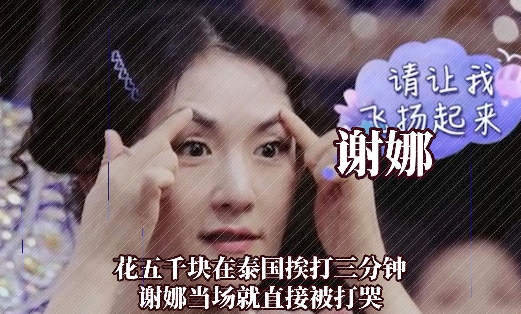泰国奇葩体验:付费挨打三分钟,知名艺人谢娜泪洒现场b