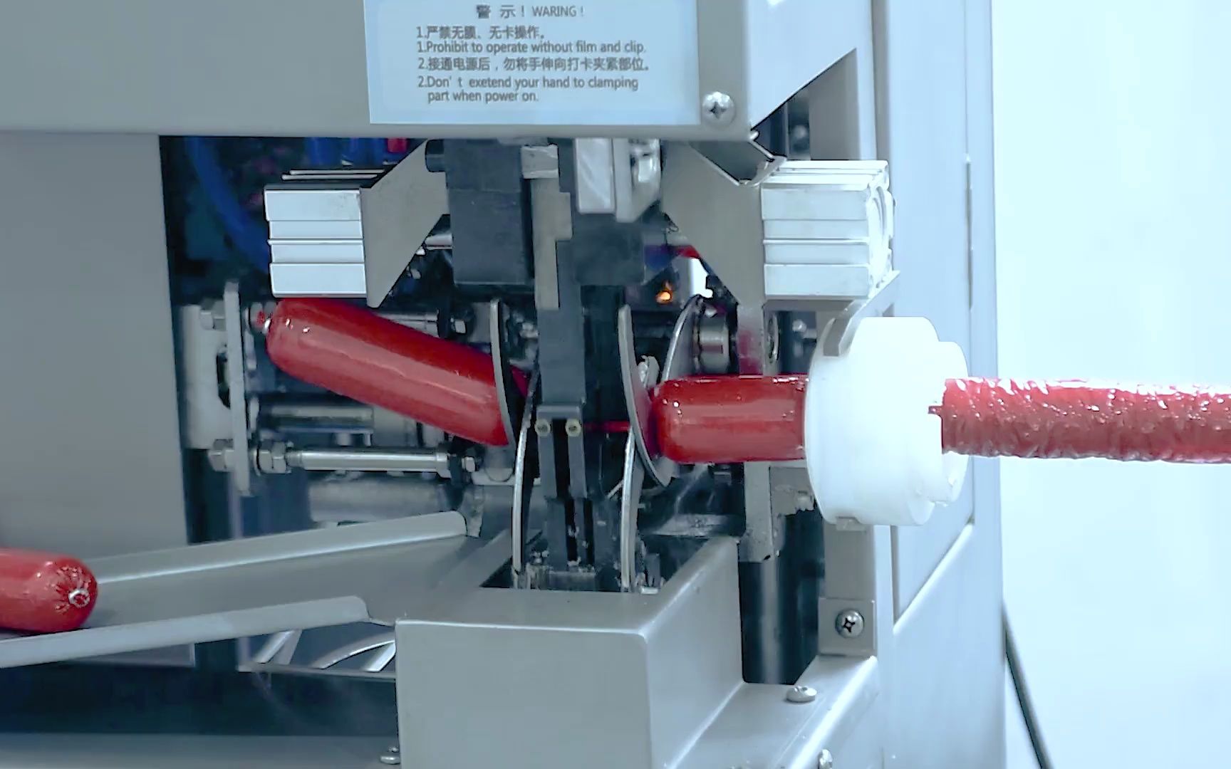 火腿肠灌装打扣一体机自动化火腿肠加工设备