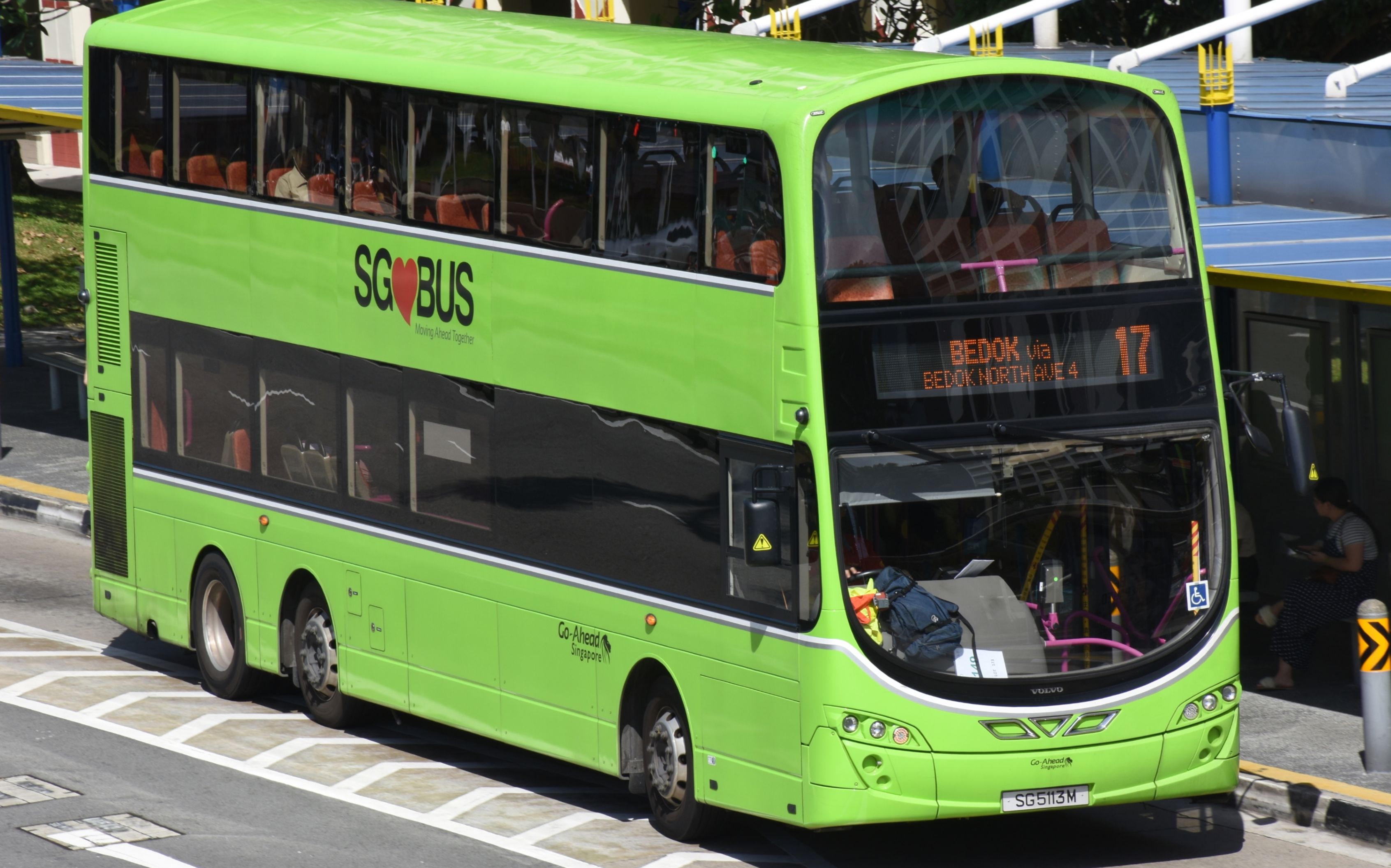 [新加坡公交] goahead 17路 巴西立→勿洛