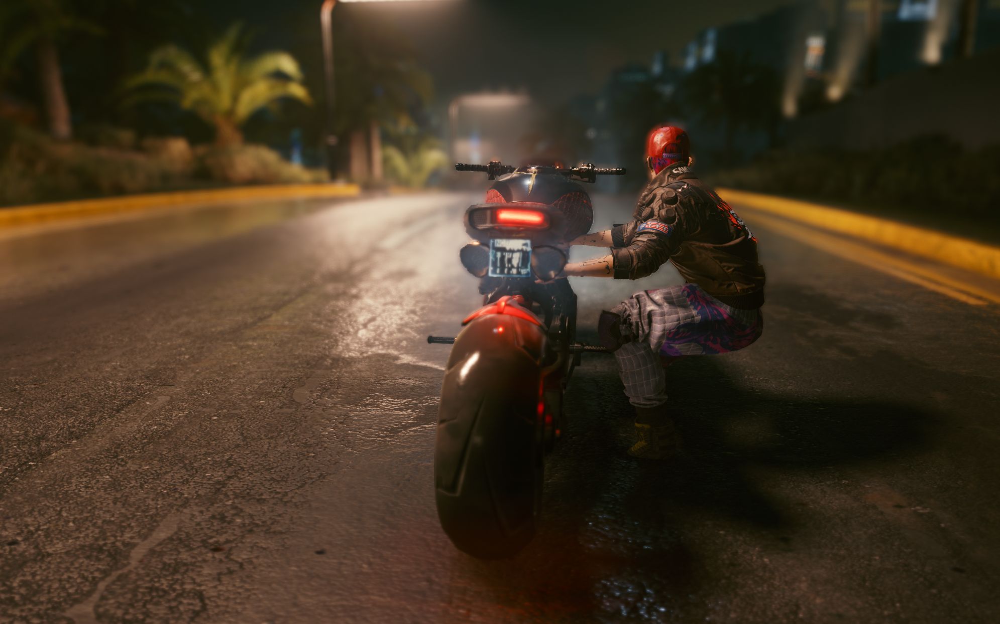 【赛博朋克2077】 骑着杰克的小摩托