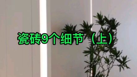 瓷砖9个细节(上)哔哩哔哩bilibili