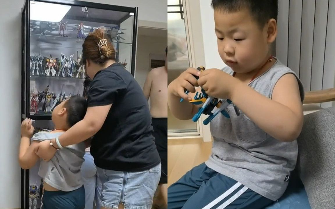 熊孩子接连玩坏三个手办小姨报复方法亮了回赠整套教材和试卷