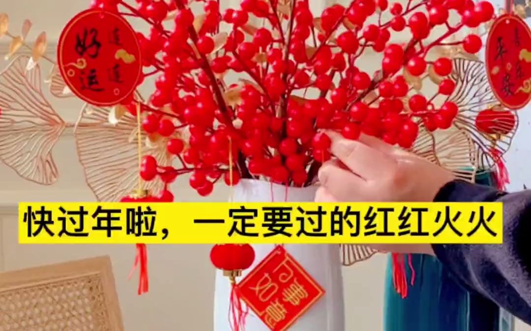 【装扮新年】颜色红火寓意吉祥哔哩哔哩bilibili