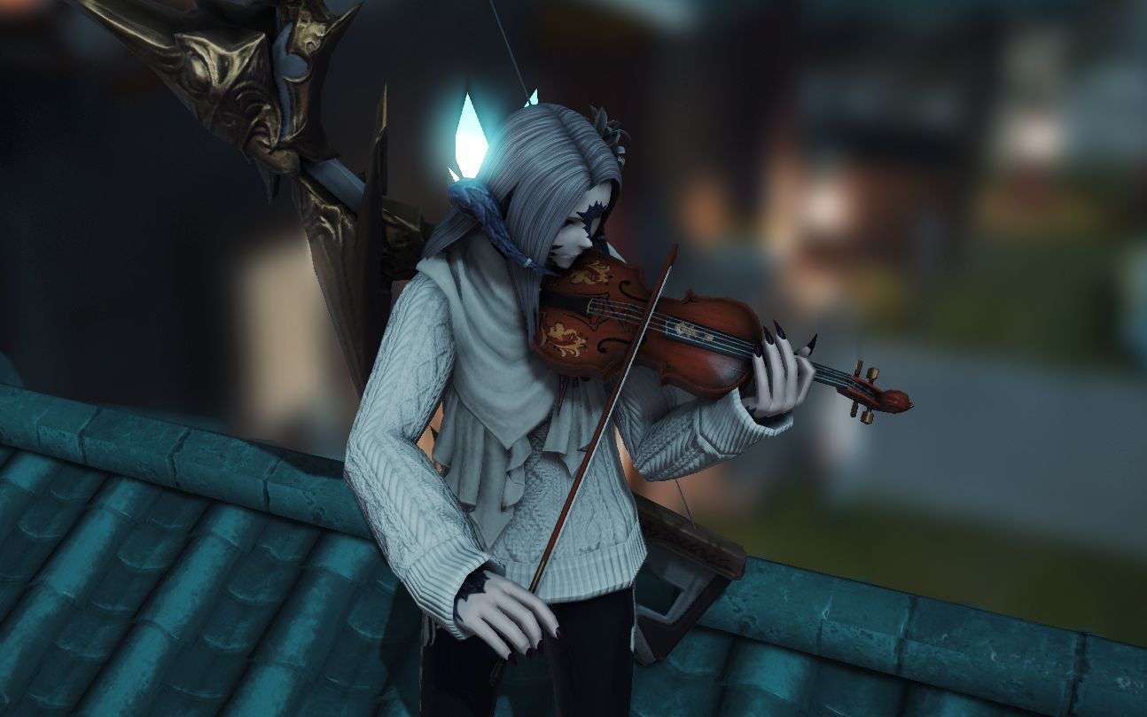 【ff14】诗人演奏   花海