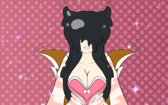 被毒液附身夺取的少女