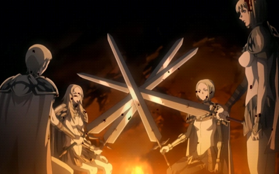 「大剑/混剪/四姐妹」你又是最后一个到的哟 克蕾雅 | 米莉雅 海伦 迪