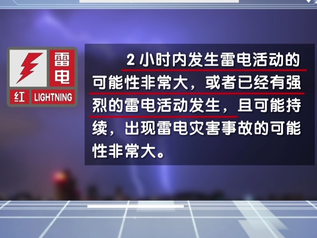 读懂三道雷电预警,提前防范疑似险情哔哩哔哩bilibili