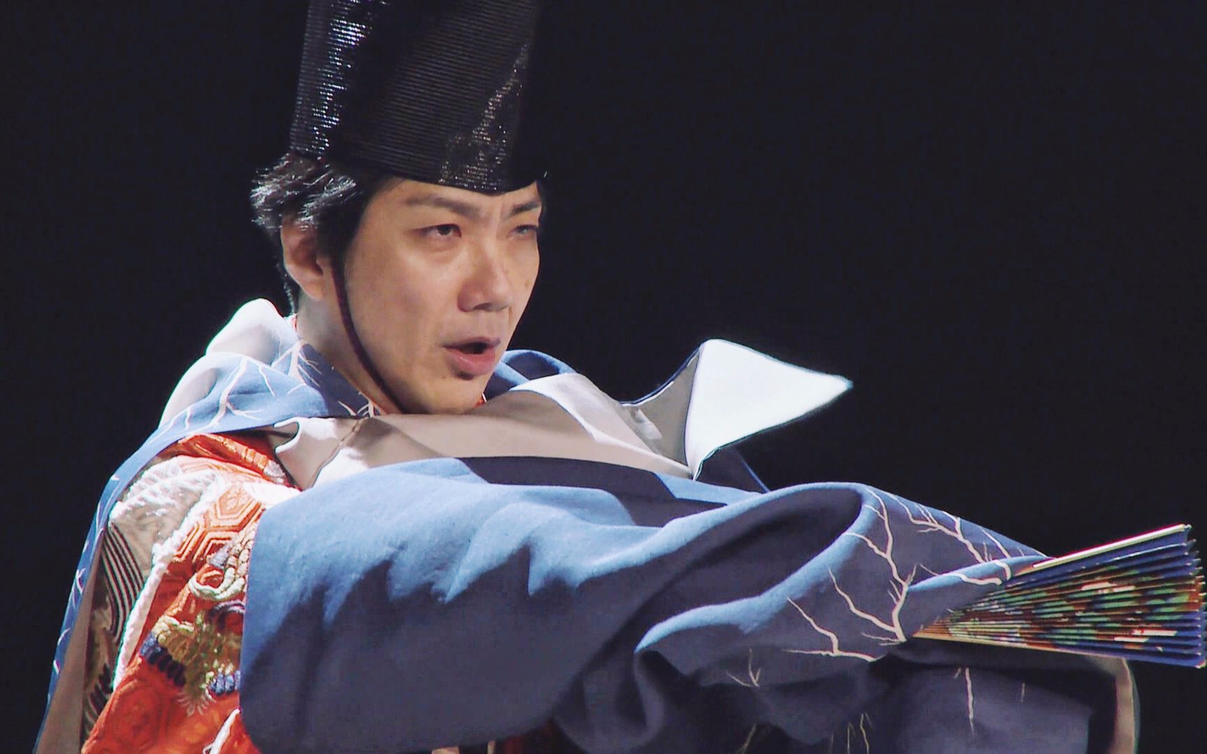 野村万斋 野村家三代闪电三番叟 月见座头 2018年9月巴黎公演现场